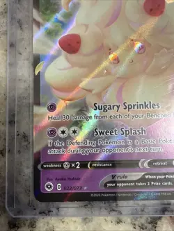 Alcremie V 022/073 Champions Path Ultra Rare Pokemon Card - NM - Image 3