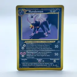 Pokemon TCG Karte - Neo Entdeckung - Hundemon - 23/75 - Non-Holo - Deutsch - Image 1