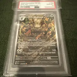 Pokemon TCG Shiftry 163/162 Temporal Forces Illustration Rare Card PSA 10 Gem Mt - Image 1