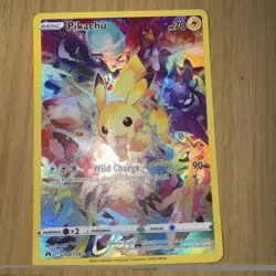 Pokemon TCG Crown Zenith Pikachu Card 160/159 Secret Rare NM - Image 1