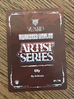 gamersupps v card awakened worlds Elly Box Topper 37/76 - Image 2