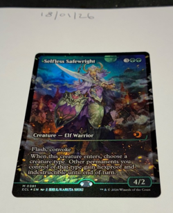 Magic the Gathering MTG Selfless Safewright Mythic B'less FOIL Card NM/M Jap Art - Image 1