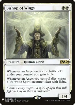 MTG - Bishop of Wings - The List - MB2 - Magic the Gathering - Image 1