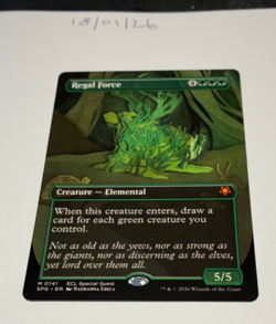 Magic the Gathering MTG Regal Force x1 Borderless Card NM/M Special Guest - Image 1