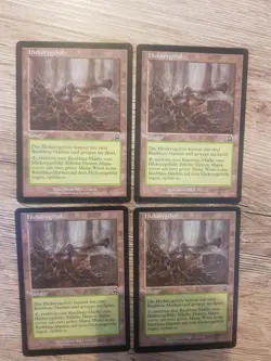 4 Hickorygeholz Woodlot, Playset Magic Mtg Karten Premodern Sammlung - Image 1