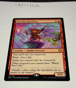 Magic the Gathering MTG Hexing Squelcher x1 Rare Card NM/M Eclipsed - Image 1