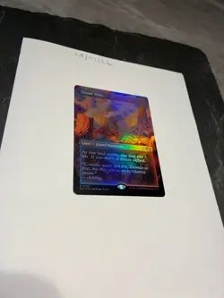 Magic the Gathering MTG Steam Vents x1 Rare Borderless FOIL Card NM/M - Image 2