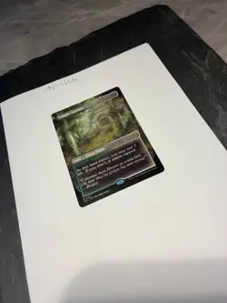 Magic the Gathering MTG Temple Garden x1 Rare Borderless Card NM/M - Image 2