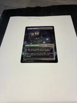 Magic the Gathering MTG Temple Garden x1 Rare Borderless Card NM/M - Image 3