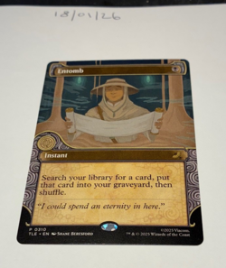 Magic the Gathering MTG Entomb x1 Rare Showcase Card NM/M Avatar - Image 1