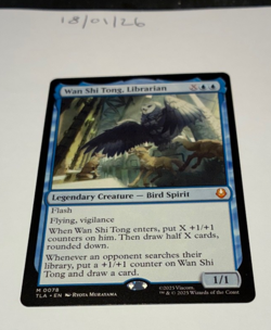 Magic the Gathering MTG Wan Shi Tong, Librarian x1 Mythic Card NM/M - Image 1