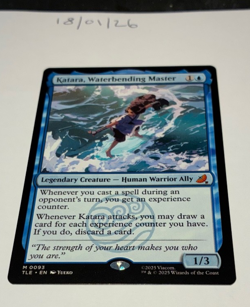 Magic the Gathering MTG Katara, Waterbending Master x1 Mythic Card NM/M - Image 1