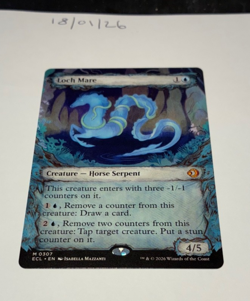 Magic the Gathering MTG Loch Mare x1 Mythic Showcase FOIL Card NM/M Eclipsed - Image 1