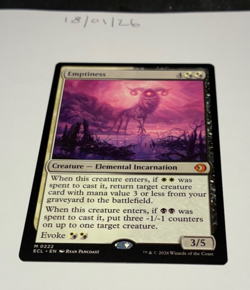 Magic the Gathering MTG Emptiness x1 Mythic Card NM/M Eclipsed - Image 1