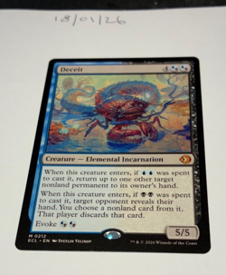 Magic the Gathering MTG Deceit x1 Mythic Card NM/M Eclipsed - Image 1