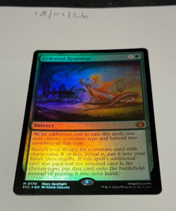 Magic the Gathering MTG Celestial Reunion x1 Mythic FOIL Card NM/M Eclipsed - Image 1