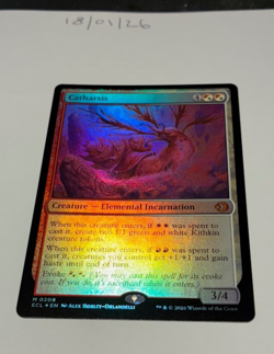 Magic the Gathering MTG Catharsis x1 Mythic FOIL Card NM/M Eclipsed - Image 1