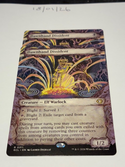 Magic the Gathering MTG Dawnhand Dissident x2 Rare Showcase Cards NM/M - Image 1