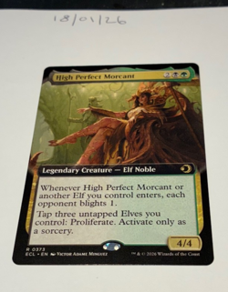 Magic the Gathering MTG High Perfect Morcant x1 Rare Extended Card NM/M Eclipsed - Image 1