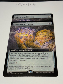 Magic the Gathering MTG Mirrormind Crown x2 Rare Extended Cards NM/M - Image 1