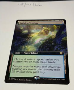 Magic the Gathering MTG Sodden Verdure x1 Rare Extended Card NM/M Comm - Image 1