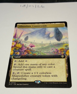 Magic the Gathering MTG Abundant Countryside x1 Rare Extended Card NM/M Comm - Image 1