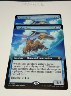 Magic the Gathering MTG Subterfuge x2 Rare Extended Cards NM/M Comm - Image 1