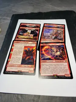 Magic the Gathering MTG Assorted Red x6 Rare Cards NM/M Final - Image 1