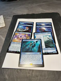 Magic the Gathering MTG Assorted Blue x7 Rare Cards NM/M Final - Image 1