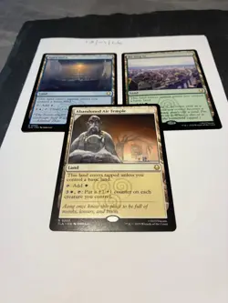 Magic the Gathering MTG Assorted Land x3 Rare Cards NM/M Avatar - Image 2