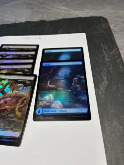 Magic the Gathering MTG Assorted Full Art x7 Land FOIL Cards NM/M Eclipsed - Image 3