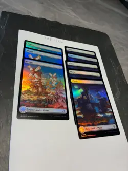 Magic the Gathering MTG Assorted Plains Full Art x8 Land FOIL Card NM/M Eclipsed - Image 4