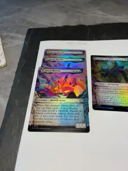 Magic the Gathering MTG Assorted x4 Uncommon Showcase FOIL Cards NM/M 3 of 3 - Image 2