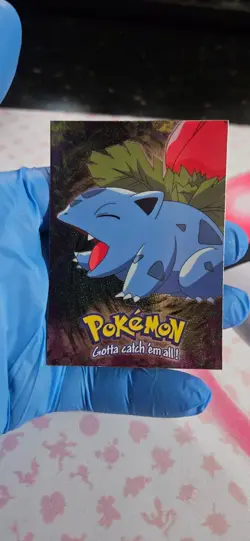 Pokemon Topps Movie card HOLO /Black label/ E2 of 12 Ivysaur - Image 1