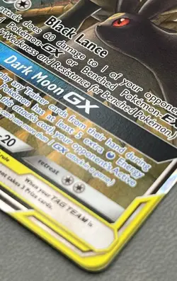 Pokemon TCG Umbreon & Darkrai GX Tag Team Unified Minds Card 125/236 - Image 3