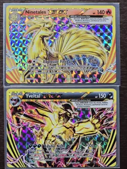 Pokemon Cards Lot (Yveltal & Ninetails BREAK Steam Siege And XY Evolutions) - Image 1