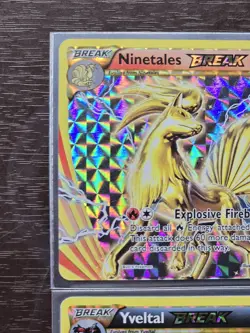 Pokemon Cards Lot (Yveltal & Ninetails BREAK Steam Siege And XY Evolutions) - Image 2