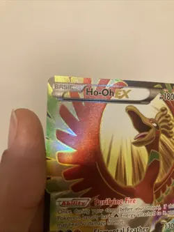 Pokemon TCG Ho-OH EX Breakpoint #121/122 Rare Ultra Card - MP - Image 2