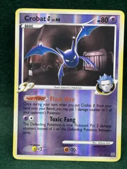 Crobat 47/127 - Uncommon - Reverse Holo Moderately Played Pokemon Pokemon - Image 1