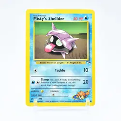 Misty's Shellder - 89/132 Gym Heroes Unlimited Common Pokemon - NM - Image 1