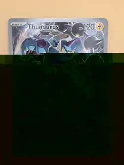 Thundurus Pokemon Center Stamped Promo SVP 209 Pokemon Black Bolt Holo TCG - Image 3