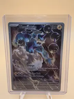 Thundurus Pokemon Center Stamped Promo SVP 209 Pokemon Black Bolt Holo TCG - Image 5