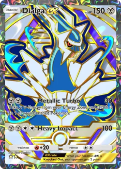 Pokemon TCG Pocket - Dialga ex - FULL ART Limited Ex Pack (Deutsch) Tausch - Image 1