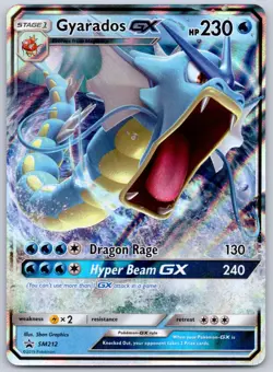 Gyarados GX SM212 (NM) - Sun & Moon Black Star Promo - Ultra Rare - Pokemon TCG - Image 1