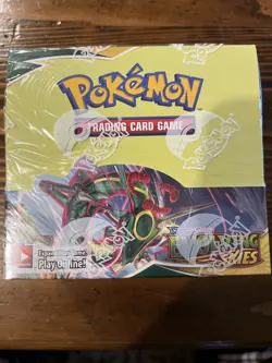 Pokemon TCG Sword & Shield Evolving Skies Booster Box Sealed New W/ Acrylic Case - Image 2