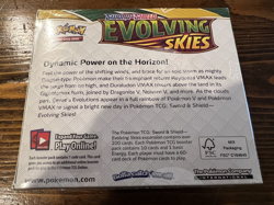 Pokemon TCG Sword & Shield Evolving Skies Booster Box Sealed New W/ Acrylic Case - Image 3