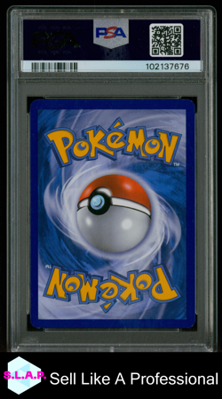 HEATRAN EX POKEMON #109 2013 PLASMA FREEZE FULLART GERMAN PSA 8 - Image 2