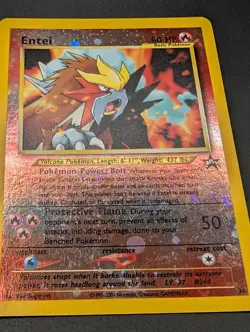 Pokemon TCG Entei Wizards Black Star Promos 34 Holo Promo Promo - Image 3