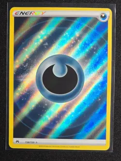 Darkness Energy 158/159 (Textured Full Art) Crown Zenith Near Mint - Image 1