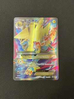 Pokemon TCG Mega Manectric EX Ultra Rare Holo Promo Full Art XY 24a/119 NM - Image 1